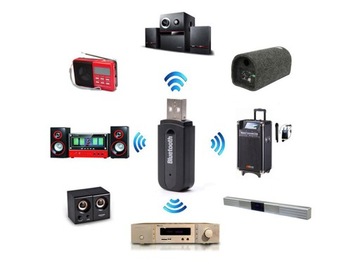 Звуковой приемник Bluetooth-адаптер aux jack USB
