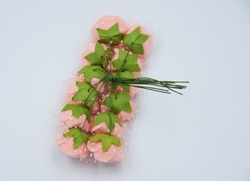 ПЕНОВЫЕ РОЗЫ, РОЗЫ, ЦВЕТЫ, 12 ШТ.