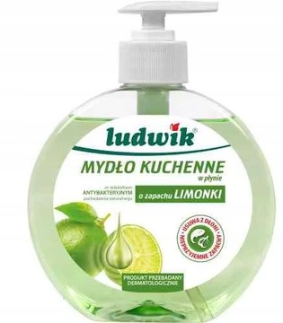 Mydło kuchenne Ludwik o zapachu limonki 380 ml