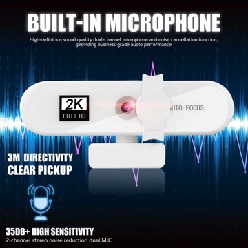Веб-камера 4K для потоковой передачи Интернет-камера с полным USB-портом