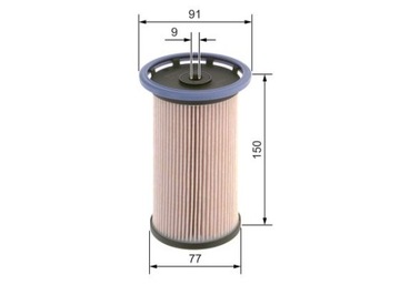BOSCH 1 457 070 014 FILTR PALIVA