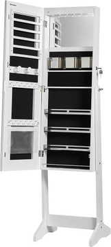 Зеркальный шкаф для украшений со светодиодной подсветкой