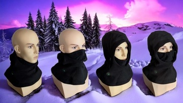 ЗИМНЯЯ ТЕРМОАКТИВНАЯ СПОРТИВНАЯ МОТОЦИКЛА БАЛАКЛАВА, УТЕПЛЕННАЯ ПОД ШЛЕМ