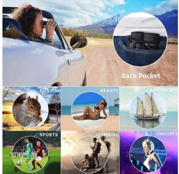 HD Compact Tourist Binoculars