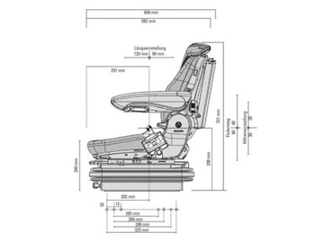 Сиденье Maximo M Grammer