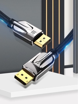 VENTION DisplayPort DP 1.4 8K 32,4 Гбит/с, оплетка, 1 м