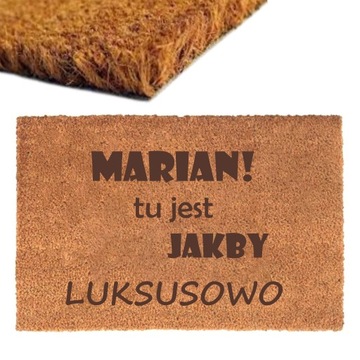 WYCIERACZKA POD DRZWI KOKOSOWA GRAWER 60x40 Marian! tu jest jakby luksusowo