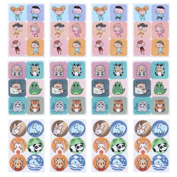 Пластыри от комаров с репеллентом от клещей для путешествий, 144 шт.