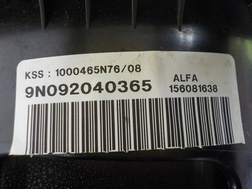 ALFA ROMEO 159 BRERA ULOŽENÍ ŘIDIČE AIR NÁDRŽ