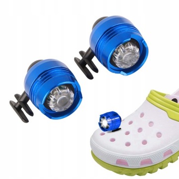 LATARKI DO BUTÓW ŚWIATŁO LED CROCS LAMPKI