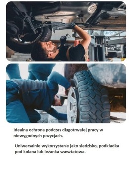КОВРИК ПОДУШКА СКЛАДНАЯ ДЛЯ МАСТЕРСКОЙ ПЕНА 1210х570х31мм
