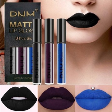 New 3pcs/set Liquid Lipstick Waterproof Long