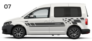 Samolepky na boky Vw Caddy Caddy 07