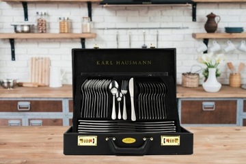 НАБОР СТОЛОВЫХ ПРИБОРОВ 72 EL CASE НА 12 ЧЕЛОВЕК + БЕСПЛАТНО