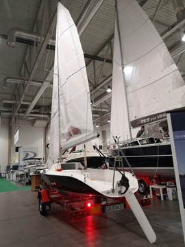 Łódź żaglowa Tes Yacht 20 Mico Racing - Kabinowy - Wystawowy -NOWA -40%