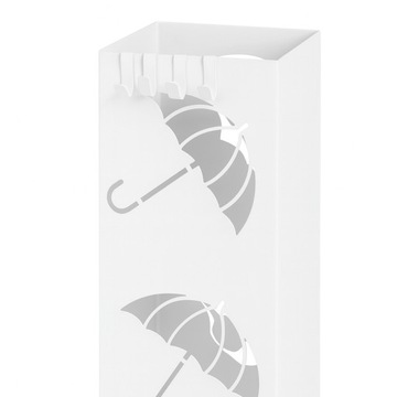 Зонтик зонтика с белым капельницей