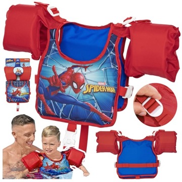 Kamizelka Do Nauki Pływania Dla Dzieci Kapok 3-6lat Bestway 98795 SpiderMan