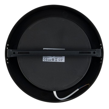 Накладная светодиодная потолочная панель 24Вт CCD черная SuperLED