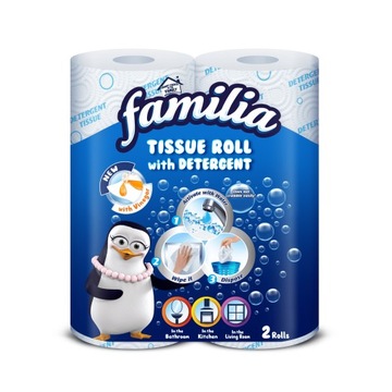 Familia - ręcznik kuchenny z detergentem 2szt
