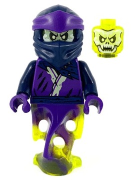 LEGO Figurka Ninjago - Ghost - Legacy, Skull Face - njo644
