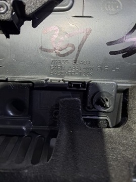 Tapicerka bagażnika INFINITI QX30 17r