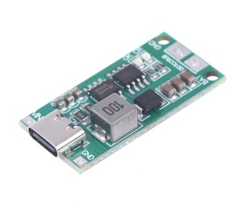 Литий-ионный аккумулятор Step-Up и зарядное устройство 3S 12,6 В 4 А USB-C 18650 0184