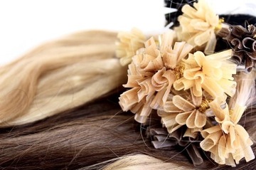 НАТУРАЛЬНЫЕ ВОЛОСЫ Кератиновое БЛОКИРОВАНИЕ 40 см U REMY