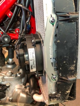 Вентилятор с креплением KTM Husqvarna GAS GAS