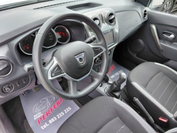 Dacia Sandero II Hatchback 5d Facelifting 1.5 dCi 90KM 2017 Dacia Sandero Stepway Lift LED Navi Elektryka Klimatyzacja Tempomat PDC 1.5, zdjęcie 10