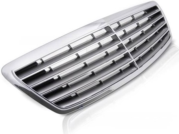 MASKA MŘÍŽKA PŘEDNÍ CARBON DO MERCEDES W220