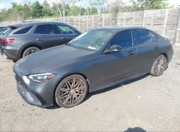 Mercedes Klasa C W206 Limuzyna AMG 2.0 43AMG 408KM 2024 Mercedes-Benz Klasa C 2024r., MERCEDES-BENZ AMG C 43 4MATIC, 2L, od ubezpi, zdjęcie 2