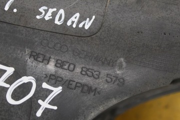 НАКЛАДКА РАМКИ ЛЕВАЯ ЗАДНЯЯ A4 B6 8E0853579