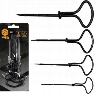 ŚWIDERKI RĘCZNE KPL. 4 SZT. rozmiary 2 3 4 5 MM