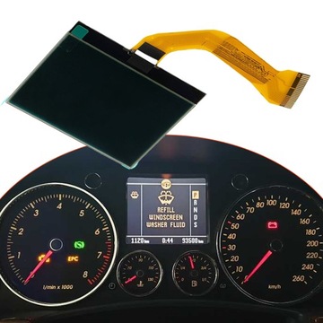 1 шт. монохромный ЖК-экран приборной панели для VW Touareg V6 Porsche Cayenne