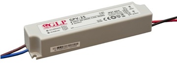 SOLIDNY WODOSZCZELNY ZASILACZ 24V 36W 1.5A DO TAŚM LED IP67 GPV-35-24E GLP