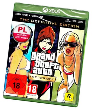 GTA The Trilogy Definitive Edition XO XSX NOWA Pudełkowa PO POLSKU