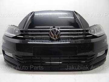 VW TOURAN 5TA MASKA ZDERZAK LAMPA BŁOTNIK PRZÓD