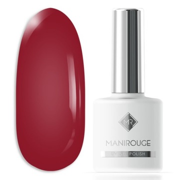 LAKIER HYBRYDOWY DO PAZNOKCI MANIROUGE UV/LED GEL 6ML WYRAZISTA CZERWIEŃ 37