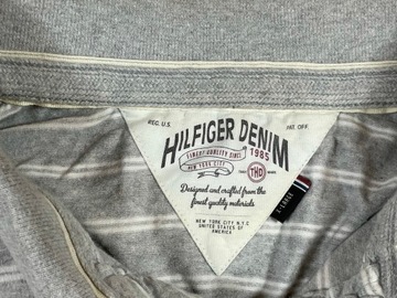 Tommy Hilfiger Denim polo męskie vintage unikat XL