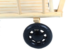 Деревянная тележка-лестница /Малимас