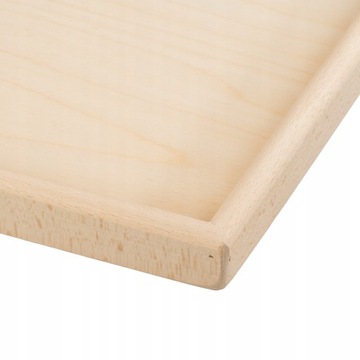 МАЛЕНЬКАЯ ДЕРЕВЯННАЯ ДОСКА 50Х39СМ ОДНОСТОРОННЯЯ ДЛЯ РАЗРЕЗКИ ТОРТА БУК