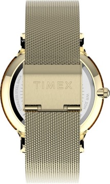 Zegarek damski złoty bransoleta TIMEX wodoszczelny