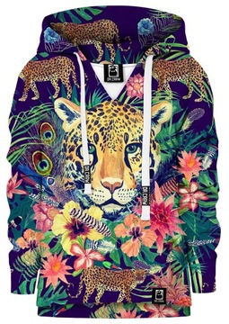 Dziecięca Bluza z kapturem Hidden Leopard 152 DrCr