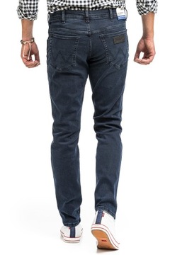 Męskie spodnie jeansowe proste Wrangler TEXAS TAPER W34 L30