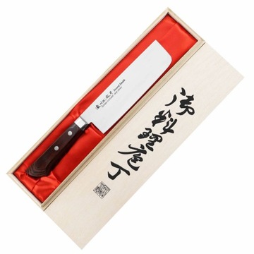 Satake Unique Shirogami Japoński Nóż Nakiri 17 cm