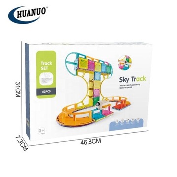 МАГНИТНЫЕ КОНСТРУКЦИОННЫЕ БЛОКИ XXL TRACK