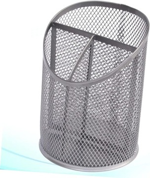 3шт настольный контейнер металлический сетчатый держатель контейнера