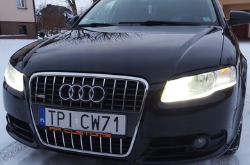 AUDI A4 B7 S-LINE CHROME GRILL полоски, манекен ТЮНИНГ