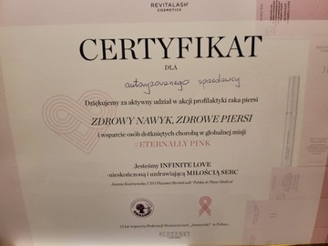 REVITALASH 1 ml ODŻYWKA DO RZĘS Z CERTYFIKATEM HOLOGRAMEM+SERUM DO OCZU