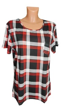 Bluzka KOSZULKA T-SHIRT kratka kieszeń M/L